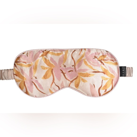 HANG Accessories - Gold Leaf Satin Eyemask NWT - Picture 2 of 5